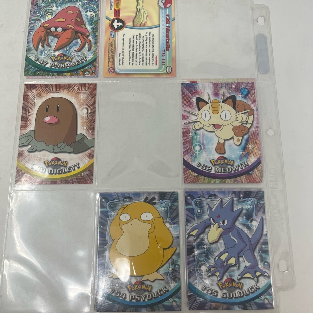 Pokemon 1999 Topps TV Series 1 Blue/Black Label Mix TCG 49 / 89 of complete set - Picture 5 of 8